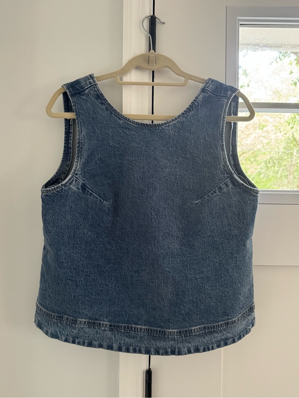 Abercrombie & Fitch Denim Shell Top - Picture 2 of 4